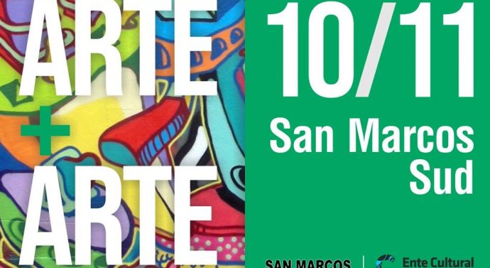San Marcos Sud recibe la Muestra “ARTE+ARTE”