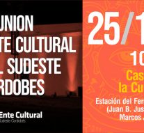 Reunión del Ente Cultural del Sudeste Cordobés en Marcos Juárez