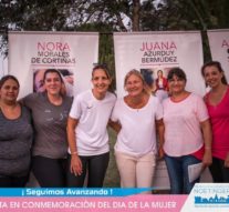 La Muestra “Ellas y la lucha por sus derechos” visitó Noetinger