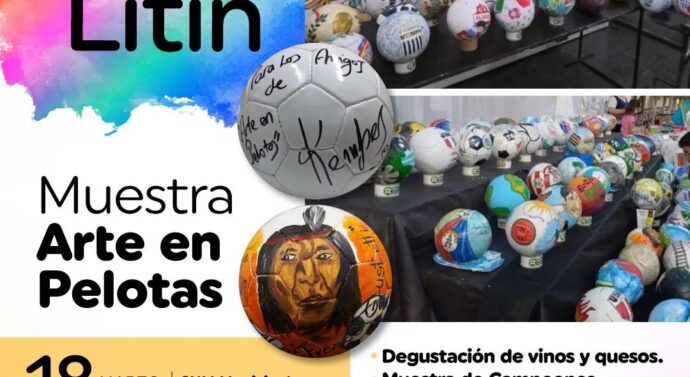 San Antonio de Litín recibe a las Muestras “Arte en Pelotas” y “Campeones”