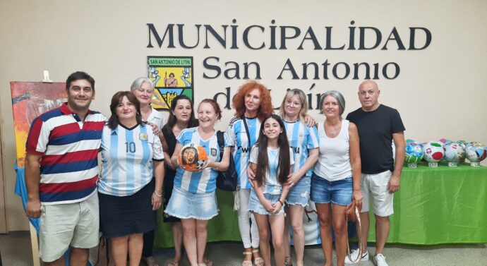 Inauguración de “Arte en Pelotas” y “Campeones” en San Antonio de Litín