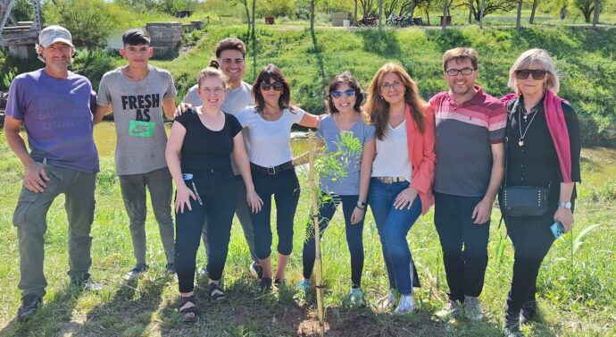 El Ente Cultural Cordobés celebra su quinto aniversario plantando árboles