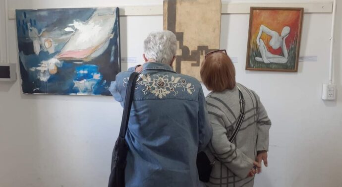 Guatimozín inauguró la muestra “Arte + Arte”