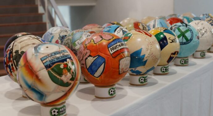 “Arte en Pelotas” llegó a Leones en el marco de la “Fiesta del Deporte”