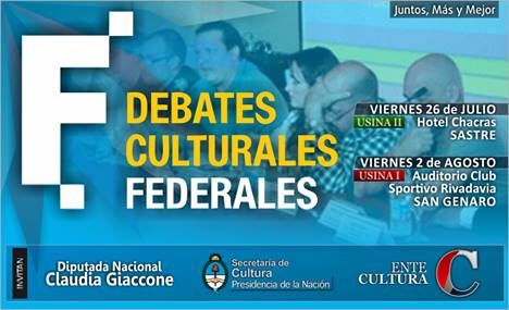 Los «Debates Culturales Federales» llegan a Santa Fe