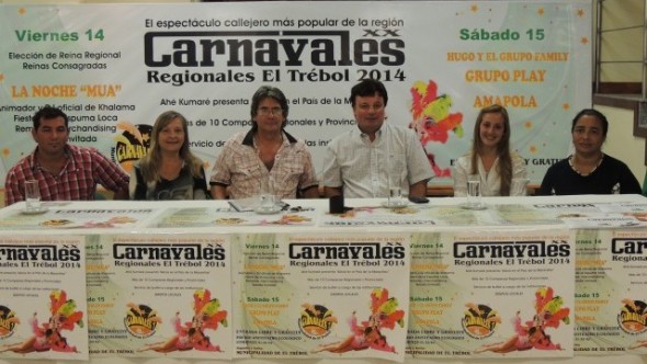 Se presentó oficialmente la edición N° 20 del Carnaval en El Trébol