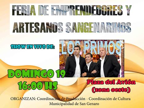 San Genaro: Nueva «Feria de Artesanos y Emprendedores»
