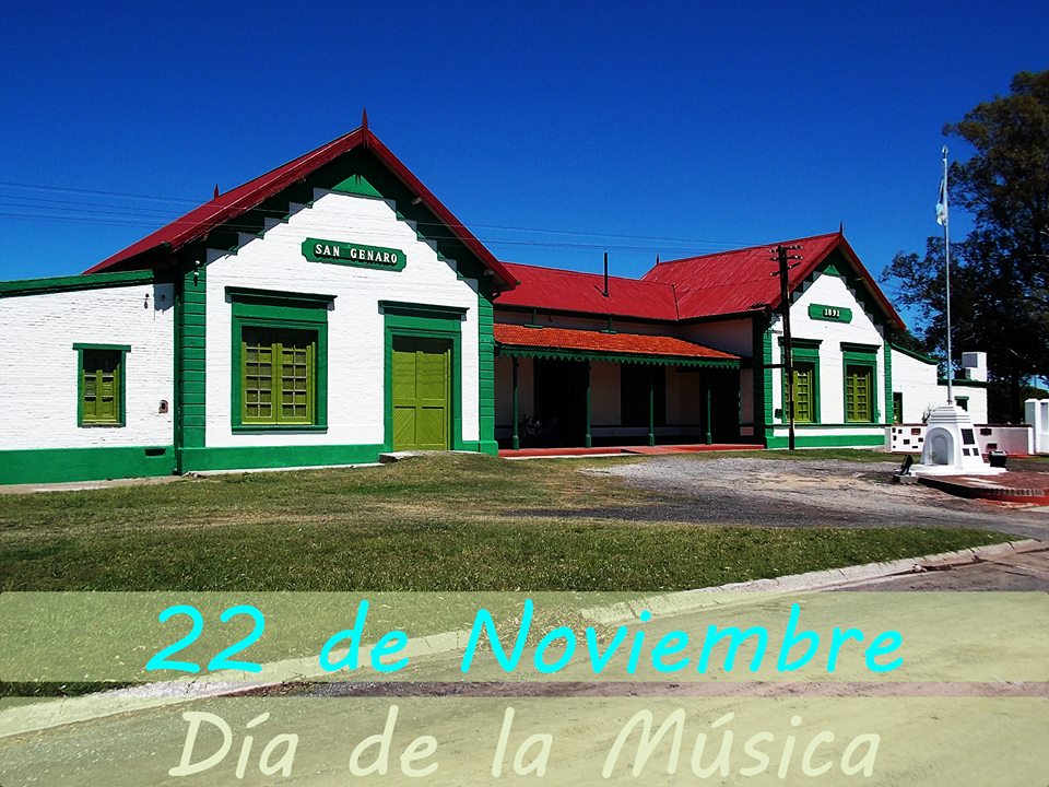 San Genaro celebra el Día de la Música en la renovada Estación de Trenes