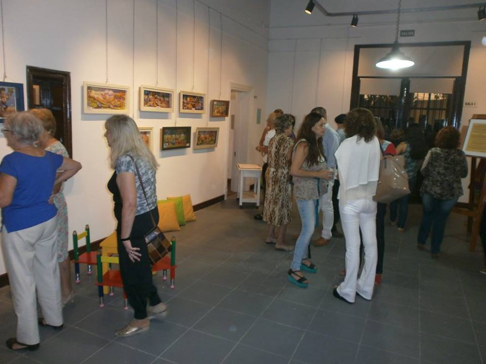 San Jorge: Apertura de la Muestra de Arte Francés  «Arte en 3D»
