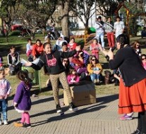 Intensa actividad en los espacios publicos de Cañada de Gómez