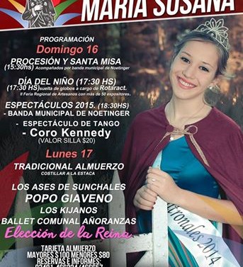 María Susana: «Patronales 2015»