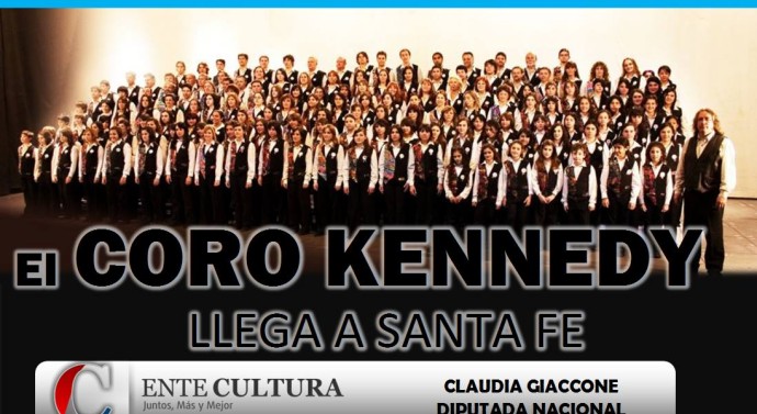 El Coro Kennedy se presentará en El Trébol, S.M. de las Escobas, María Susana y María Teresa