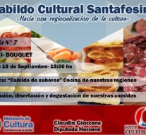 Bouquet será sede en el IV Cabildo Cultural Santafesino