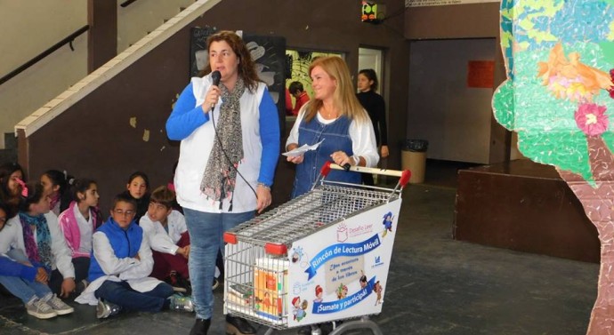 Sigue el recorrido del «Changuito de Lectura» en San Jorge