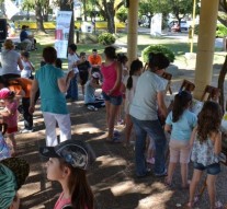 El Trébol: Exitosa jornada de integración en la Plaza San Martín