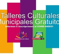 San Jorge: Talleres Culturales Municipales Gratuitos