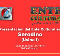 Presentación del Ente Cultural Santafesino en Serodino