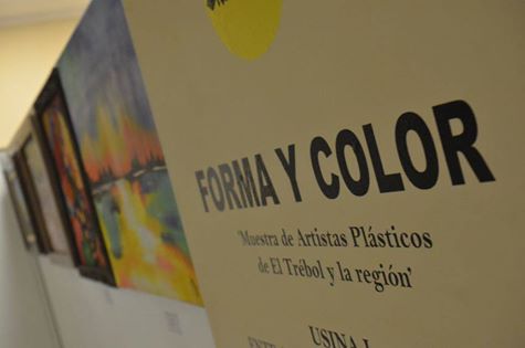 La Muestra «Forma y Color» se inauguró en El Trébol