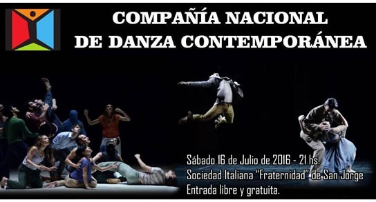 Pablo Fermani y la «Compañía Nacional de Danza Contemporánea» visitan San Jorge