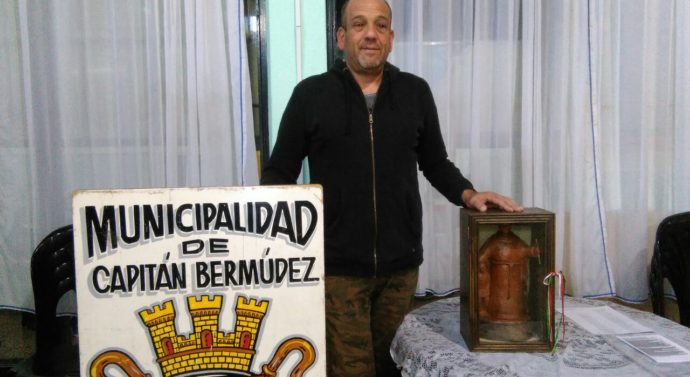 La ciudad de Capitán Bermúdez recibió al Premio provincial «Julio Migno»