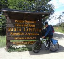 Aventuras en bicicleta. Un “Amanecer” en Lapataia