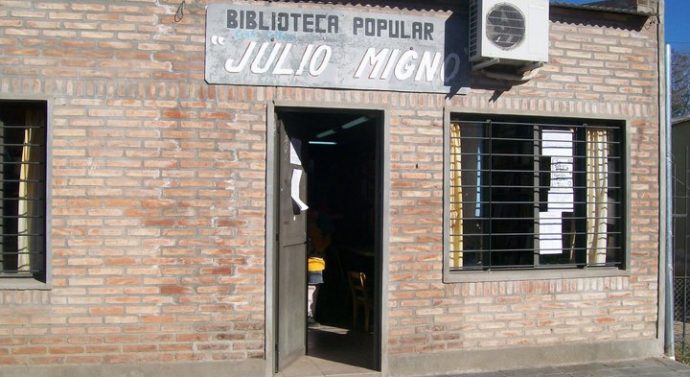 La Biblioteca Popular “Julio Migno” de Ibarlucea inicia su ciclo 2017