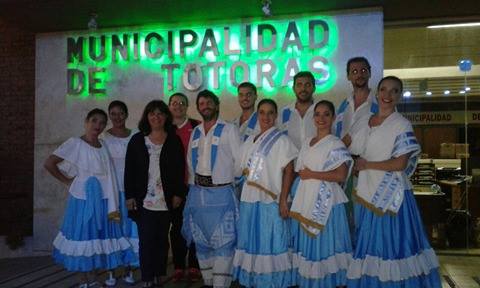 Se llevó a cabo el Festival Folklórico en la ciudad de Totoras