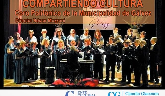 «Compartiendo Cultura»: El Coro Municipal de Gálvez se presenta en Ybarlucea