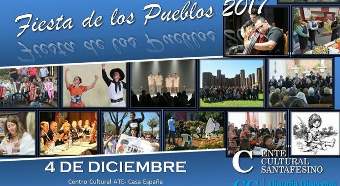 El Ente Cultural Santafesino cierra el 2017 con una nueva e imponente «Fiesta de los Pueblos»