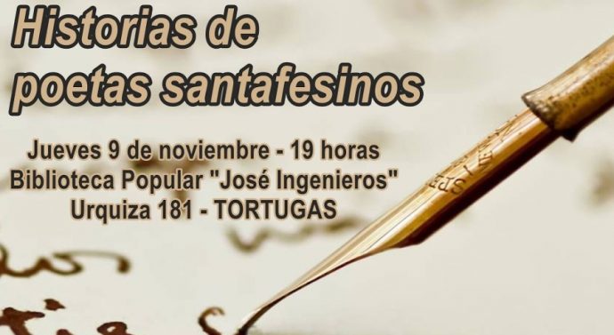 Hoy Tortugas recibe al ciclo «Historias de Poetas Santafesinos»