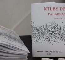 María Susana: Se presentó la Antología “Miles de Palabras” del Taller literario comunal