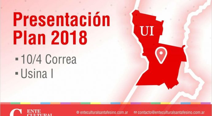 En Peña «El Amanecer» de Correa se presenta el «Plan 2018» del Ente Cultural Santafesino