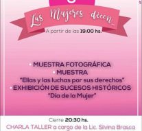 Actividades por el «Día Internacional de la Mujer» en Tortugas