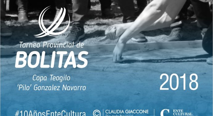 Llega el Segundo Torneo Provincial de Bolitas- Copa Teógilo «Pilo» González Navarro