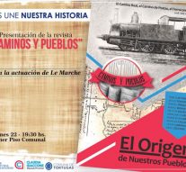 Este viernes 22: Presentación de la Revista “Caminos y Pueblos” en Tortugas