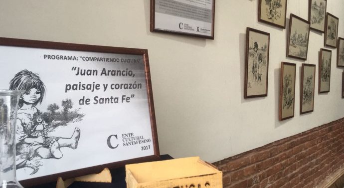 La Muestra «Juan Arancio, paisaje y corazón de Santa Fe» ya se disfruta en Tortugas
