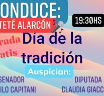 Monje celebrará el Día de la Tradición con shows en vivo y artesanos