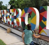 El Trébol: Se intervino el “Monumento a las letras”