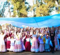 Con una multitud, Sastre festejó sus fiestas patronales