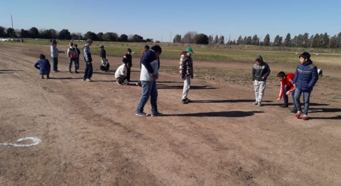 En María Juana se disputó la instancia local del «Torneo de Bolitas