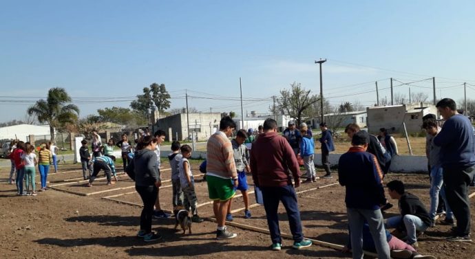 En la Capital de la Bolita de Cristal se jugó la instancia local del Torneo de Bolitas