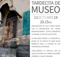 El Museo Municipal inaugura la sala “Teresa Rizzini”