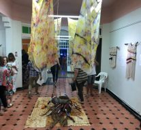 Se inauguró la muestra «Naturaleza en lo textil» en San Jorge