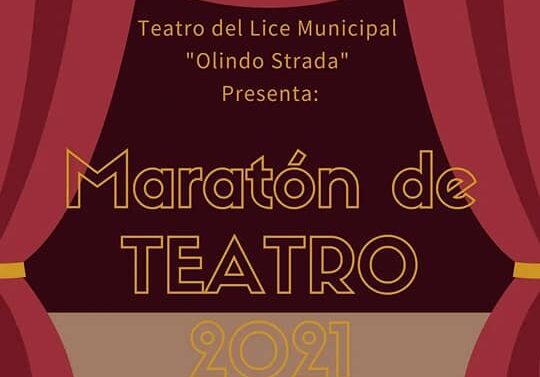 «Maratón de Teatro» en Sastre