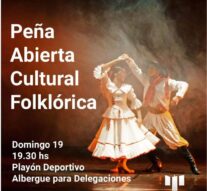 Peña Abierta Cultural Folklórica en Totoras