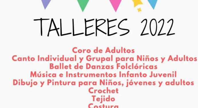«Talleres 2022» en María Juana