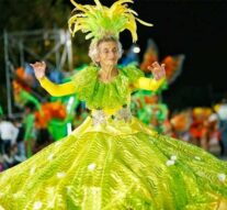 Con 81 años, «Porota» fue la embajadora del Carnaval de Sastre