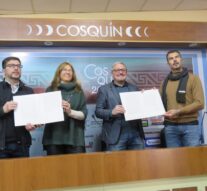 El Ente Cultural Santafesino y Cordobés firmaron un convenio de cooperación  con la ciudad de Cosquín.