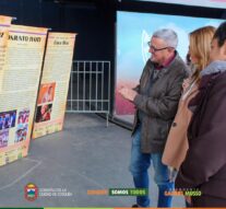 En la Plaza Próspero Molina de Cosquín se inauguró la muestra «Son Nuestros»