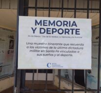 Casas recibió la muestra «Memoria y Deporte»